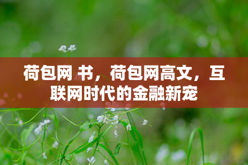 互联网时代的金融新宠图片