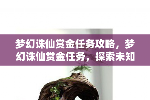 梦幻诛仙赏金任务攻略图片