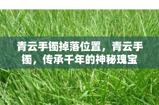 传承千年的神秘瑰宝图片