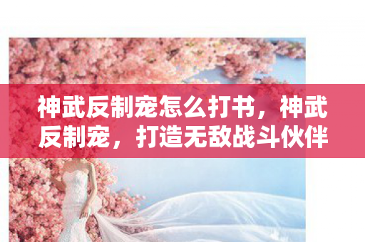 神武反制宠怎么打书，神武反制宠，打造无敌战斗伙伴的秘诀