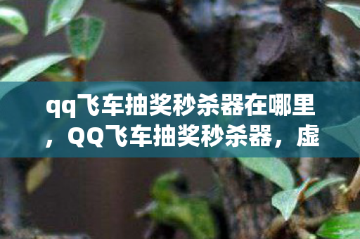 qq飞车抽奖秒杀器在哪里，QQ飞车抽奖秒杀器，虚拟世界中的幸运神器