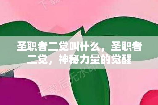 圣职者二觉叫什么，圣职者二觉，神秘力量的觉醒