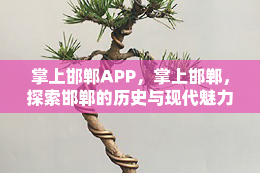 探索邯郸的历史与现代魅力图片