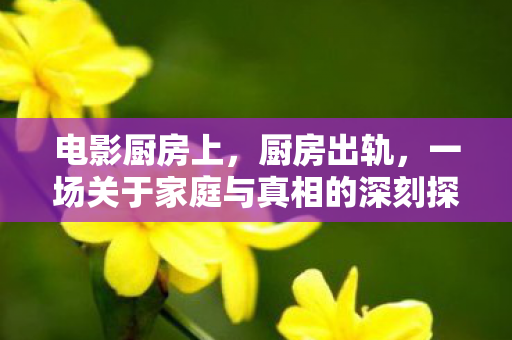 一场关于家庭与真相的深刻探讨图片