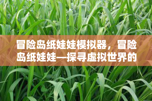 冒险岛纸娃娃模拟器，冒险岛纸娃娃—探寻虚拟世界的魅力与乐趣