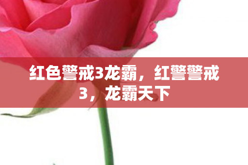 红色警戒3龙霸，红警警戒3，龙霸天下