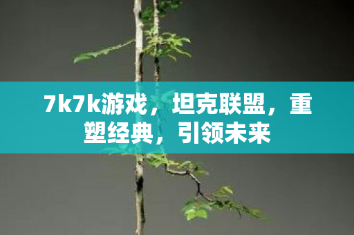 7k7k游戏，坦克联盟，重塑经典，引领未来