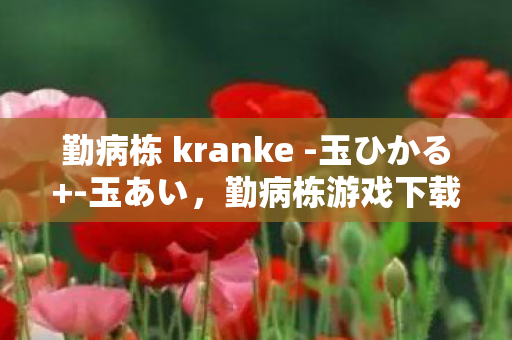 勤病栋 kranke -玉ひかる+-玉あい，勤病栋游戏下载，探索未知，挑战自我的冒险之旅