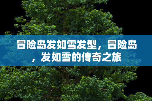 冒险岛发如雪发型,冒险岛,发如雪的传奇之旅 冒险岛发如雪发型,冒险岛,发如雪的传奇之旅