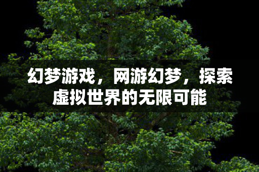 探索虚拟世界的无限可能图片