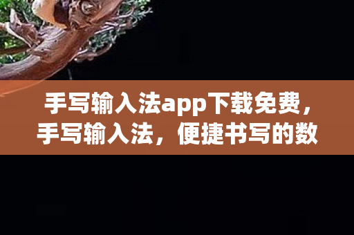 手写输入法app下载免费，手写输入法，便捷书写的数字时代新宠