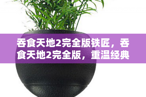 吞食天地2完全版铁匠，吞食天地2完全版，重温经典，再燃战火