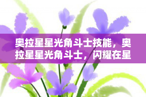 奥拉星星光角斗士技能图片