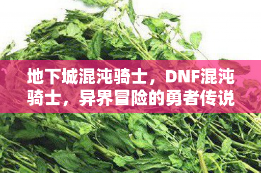 地下城混沌骑士,DNF混沌骑士,异界冒险的勇者传说 地下城混沌骑士,DNF混沌骑士,异界冒险的勇者传说