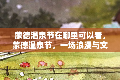 蒙德温泉节在哪里可以看，蒙德温泉节，一场浪漫与文化的盛宴