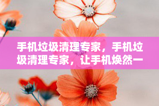 手机垃圾清理专家，手机垃圾清理专家，让手机焕然一新