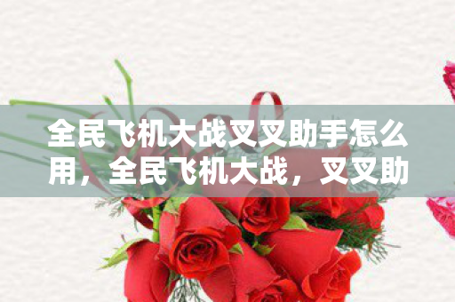 全民飞机大战叉叉助手怎么用，全民飞机大战，叉叉助手的奇妙之旅