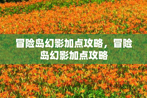 冒险岛幻影加点攻略，冒险岛幻影加点攻略