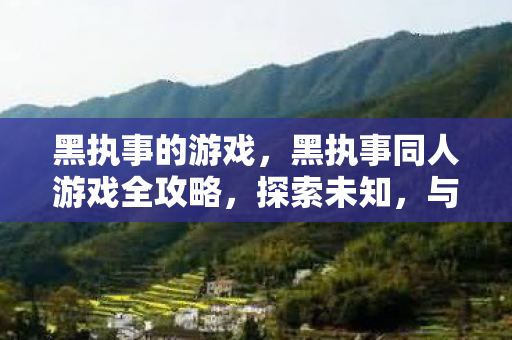 黑执事的游戏，黑执事同人游戏全攻略，探索未知，与恶魔共舞