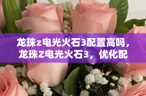 龙珠z电光火石3配置高吗，龙珠Z电光火石3，优化配置指南