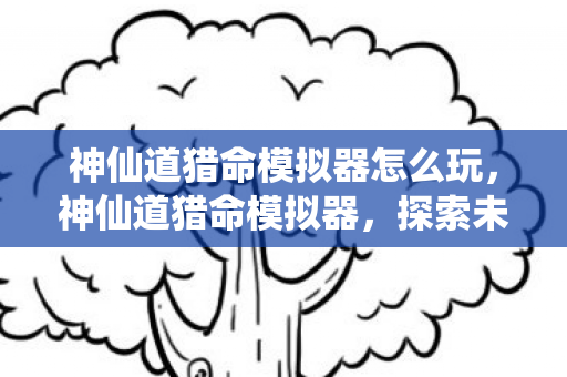 神仙道猎命模拟器怎么玩,神仙道猎命模拟器,探索未知命运的奇妙之旅 神仙道猎命模拟器怎么玩,神仙道猎命模拟器,探索未知命运的奇妙之旅