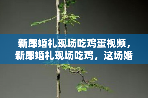 新郎婚礼现场吃鸡蛋视频，新郎婚礼现场吃鸡，这场婚礼太会玩！