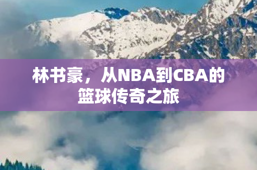 林书豪，从NBA到CBA的篮球传奇之旅