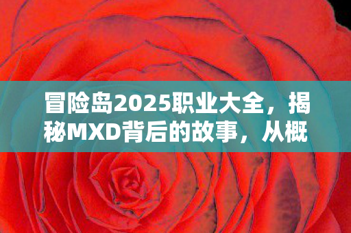 冒险岛2025职业大全，揭秘MXD背后的故事，从概念到现实，探索未知领域的神秘面纱