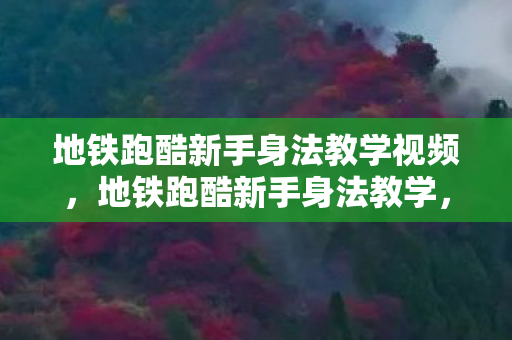 地铁跑酷新手身法教学视频，地铁跑酷新手身法教学，掌握技巧，轻松跑酷