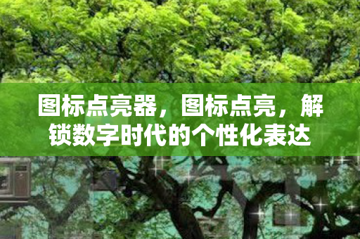 图标点亮器,图标点亮,解锁数字时代的个性化表达 图标点亮器,图标点亮,解锁数字时代的个性化表达