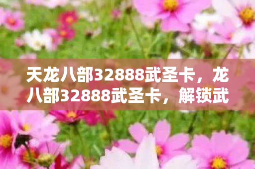 天龙八部32888武圣卡,龙八部32888武圣卡,解锁武侠世界的神秘钥匙 天龙八部32888武圣卡,龙八部32888武圣卡,解锁武侠世界的神秘钥匙