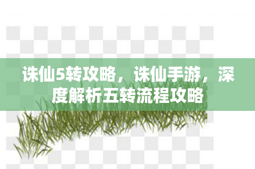 诛仙5转攻略，诛仙手游，深度解析五转流程攻略