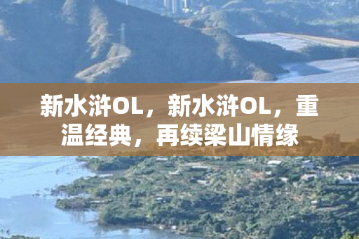 新水浒OL，新水浒OL，重温经典，再续梁山情缘