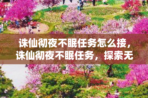 诛仙彻夜不眠任务怎么接，诛仙彻夜不眠任务，探索无尽夜的奇幻冒险之旅