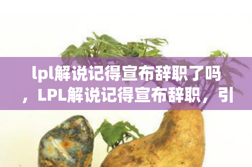 lpl解说记得宣布辞职了吗，LPL解说记得宣布辞职，引发电竞圈热议