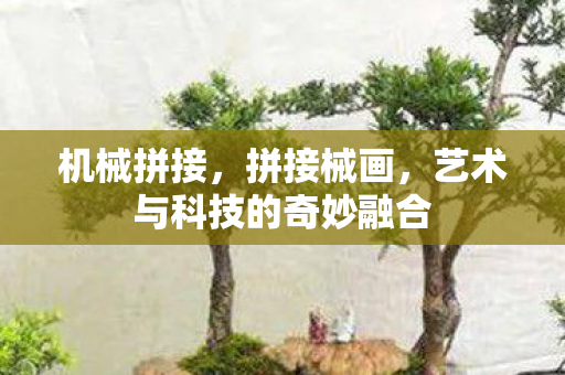 机械拼接，拼接械画，艺术与科技的奇妙融合