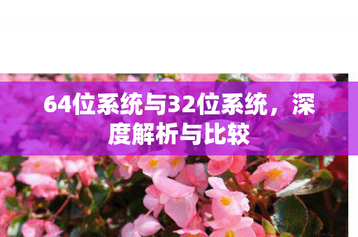 64位系统与32位系统,深度解析与比较 64位系统与32位系统,深度解析与比较