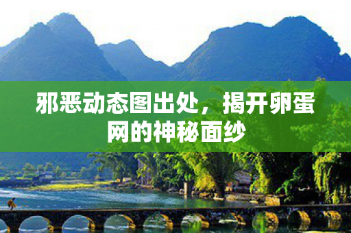 邪恶动态图出处，揭开卵蛋网的神秘面纱