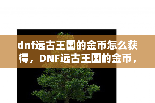 dnf远古王国的金币怎么获得，DNF远古王国的金币，探索游戏经济系统的奥秘