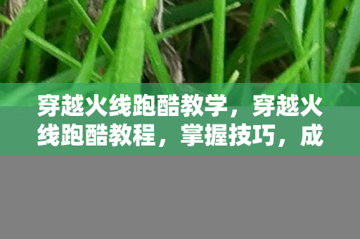 穿越火线跑酷教学，穿越火线跑酷教程，掌握技巧，成为跑酷高手