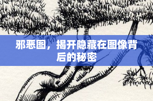 揭开隐藏在图像背后的秘密图片