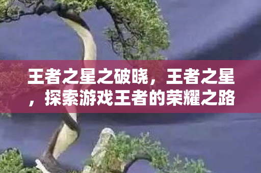 探索游戏王者的荣耀之路图片