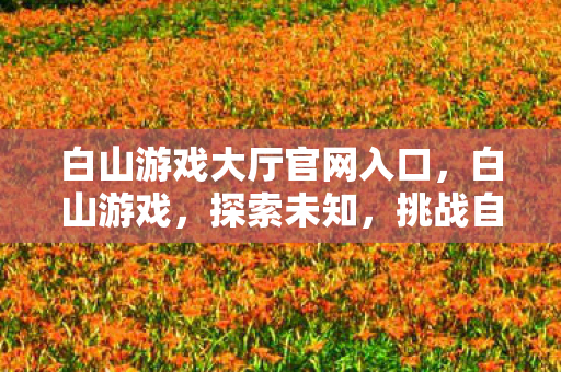 白山游戏大厅官网入口，白山游戏，探索未知，挑战自我