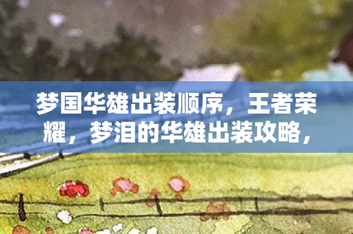 梦泪的华雄出装攻略图片