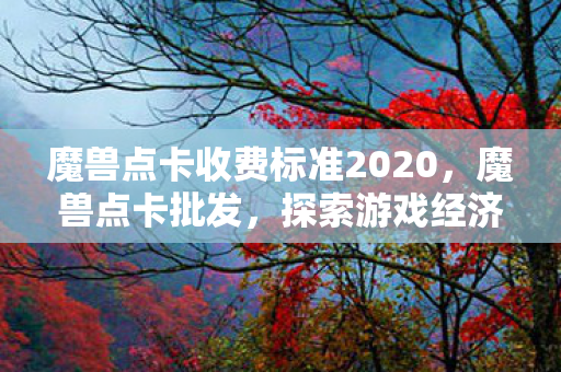 魔兽点卡收费标准2020，魔兽点卡批发，探索游戏经济的新领域