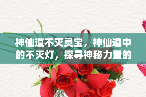 神仙道不灭灵宝，神仙道中的不灭灯，探寻神秘力量的奥秘