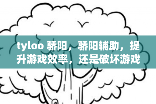 tyloo 骄阳，骄阳辅助，提升游戏效率，还是破坏游戏平衡？