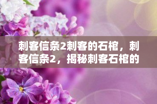 刺客信条2刺客的石棺,刺客信条2,揭秘刺客石棺的传奇故事 刺客信条2刺客的石棺,刺客信条2,揭秘刺客石棺的传奇故事