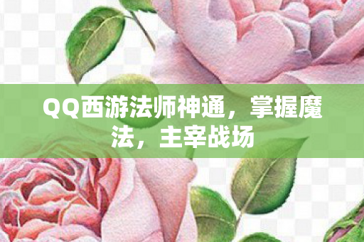 QQ西游法师神通，掌握魔法，主宰战场