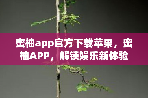 蜜柚app官方下载苹果，蜜柚APP，解锁娱乐新体验